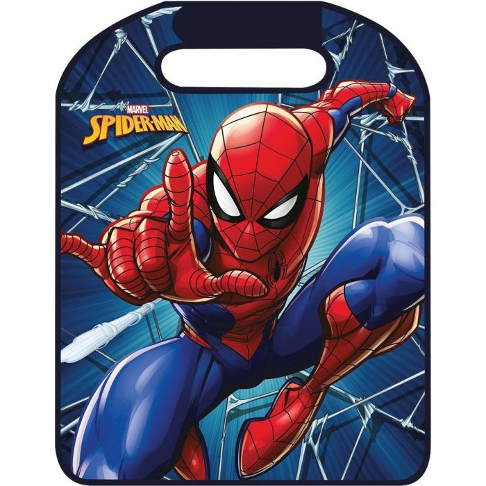 Spiderman CZ10269 Protector de Asiento para Coche, Universal y Adaptable, con Fácil Instalación Velcro, PVC Duradero y Lavable 45x56cm Spiderman CZ10269 Protector de Asiento para Coche, Universal y Adaptable, con Fácil Instalación Velcro, PVC Duradero y Lavable 45x56cm