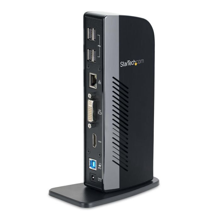 Hub USB Startech USB3SDOCKHD Negro 20 W 2 Hub USB Startech USB3SDOCKHD Negro 20 W 2
