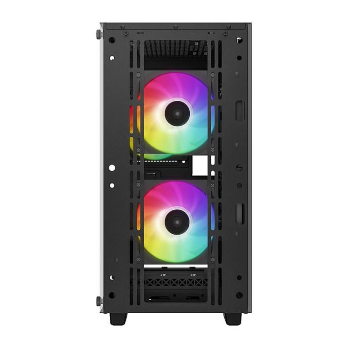 Deepcool CC360 Caja Ordenador Gaming Negra con ARGB y Ventana de Cristal Templado