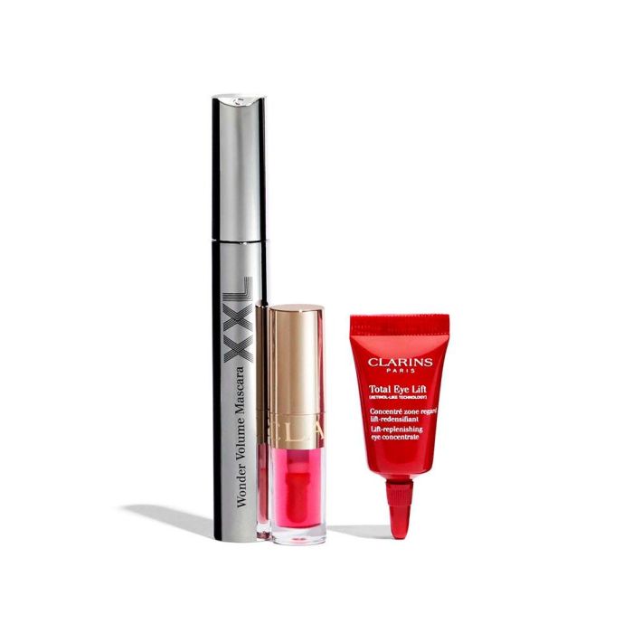 Clarins Wonder Volume Mascara XXL Estuche 2 Pz 2 Clarins Wonder Volume Mascara XXL Estuche 2 Pz 2