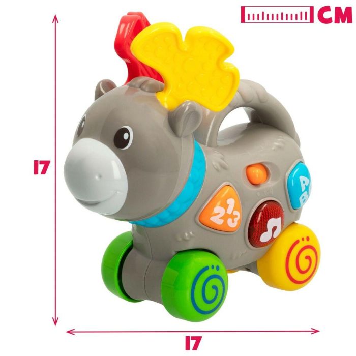 Juguete de arrastre Winfun Alce 17 x 17 x 7,5 cm (6 Unidades) 1 Juguete de arrastre Winfun Alce 17 x 17 x 7,5 cm (6 Unidades) 1