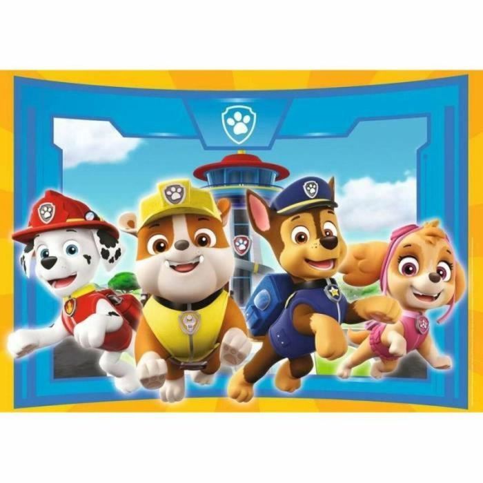 Puzzle infantil gigante de 24 piezas, El equipo de los cachorros en acción, Patrulla Canina, a partir de 3 años, Aventura, 03090, Ravensburger 1