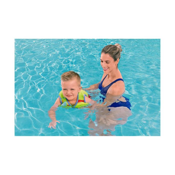 Chaleco Hinchable para Piscina Bestway Aquastar Swim Safe 19-30 kg (1 unidad) 10