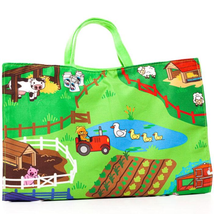 MOLTO Tapiz de Granja y Animales con Sonidos y Colores - Alfombra de Juego para Bebés +12 meses, se Convierte en Bolsa de Almacenamiento 2 MOLTO Tapiz de Granja y Animales con Sonidos y Colores - Alfombra de Juego para Bebés +12 meses, se Convierte en Bolsa de Almacenamiento 2
