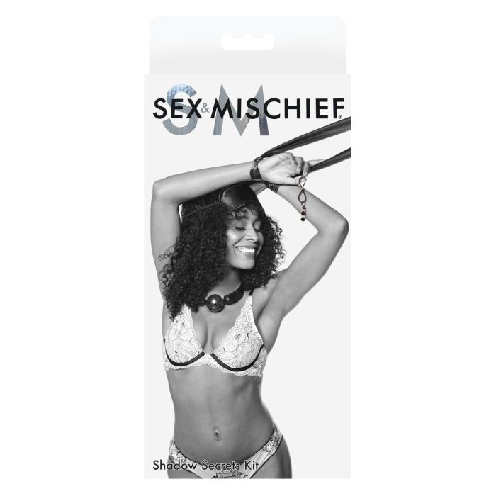 Set Erótico Sportsheets Sex & Mischief Shadow Secrets 3 Piezas 0 Set Erótico Sportsheets Sex & Mischief Shadow Secrets 3 Piezas 0