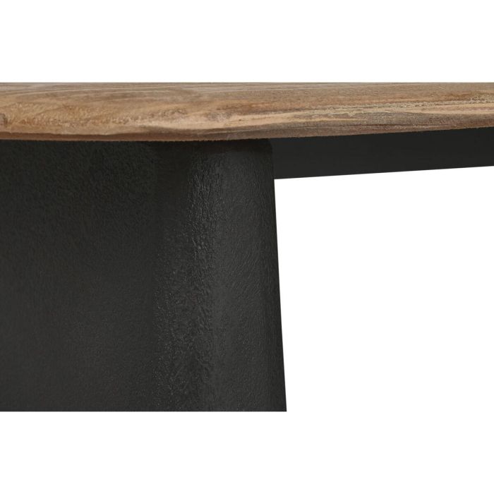 Mesa de Centro Home ESPRIT Negro Natural 120 x 60 x 32 cm 3