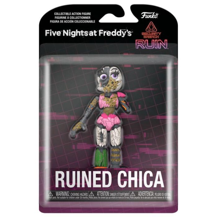 Figura action Ruined Chica Five Nights at Freddys 12cm 0 Figura action Ruined Chica Five Nights at Freddys 12cm 0