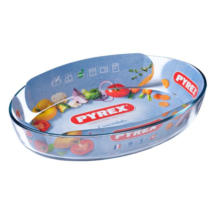 Fuente Oval Horno Boro Iconic'S Pyrex 35x24x7 cm 1 Fuente Oval Horno Boro Iconic'S Pyrex 35x24x7 cm 1