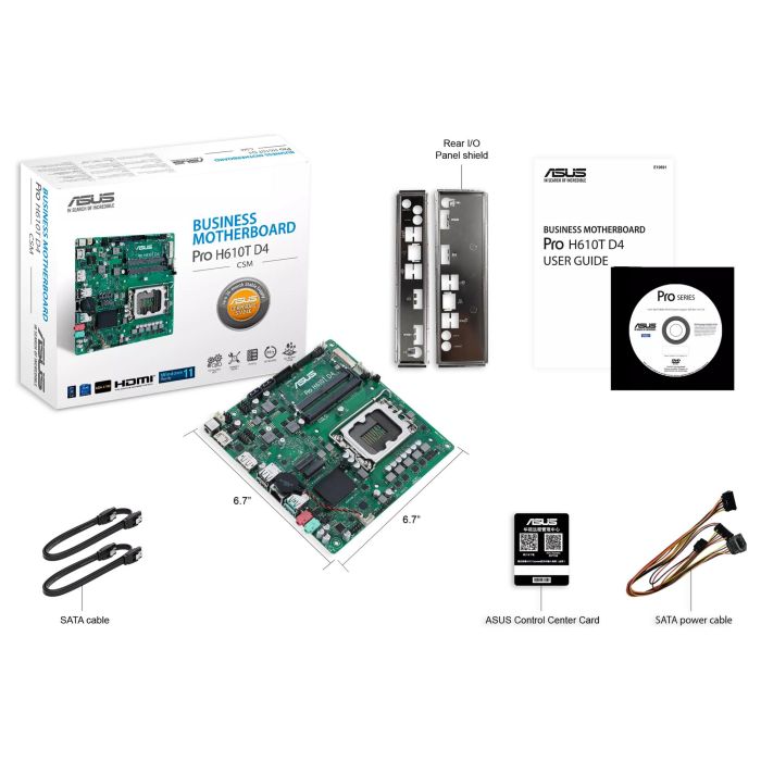 ASUS H610T CSM Placa Base mITX DDR4 LGA 1700 6