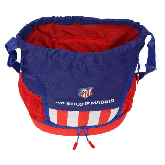 Bolsa Mochila con Cuerdas Atlético Madrid Azul Blanco Rojo 35 x 40 x 1 cm 3