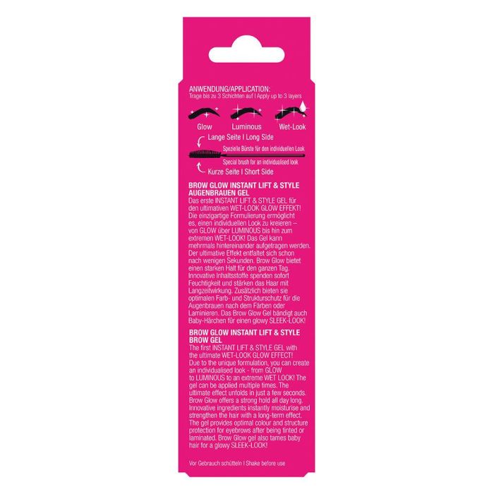 Refectocil Beautylash Brow Glow Gel Fijador De Cejas 14 mL 3 Refectocil Beautylash Brow Glow Gel Fijador De Cejas 14 mL 3