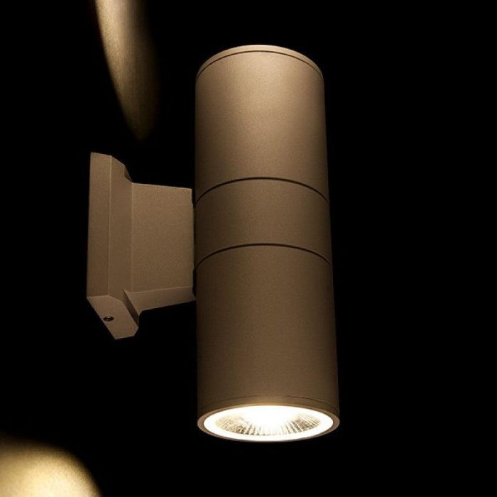 Aplique LED 30W 2.400Lm 6000ºK Violet IP65 40.000H [HO-COBWALL-2X15-CW] 1