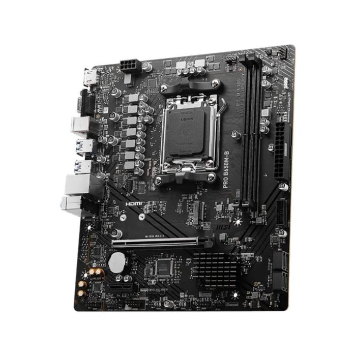 MSI PRO B650M-B placa base AMD B650 Zócalo AM5 micro ATX MSI PRO B650M-B placa base AMD B650 Zócalo AM5 micro ATX