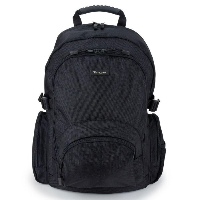 Targus Mochila Classic para Portátil de 15.6 Pulgadas Negro - Diseño Profesional y Almacenamiento Eficiente 2