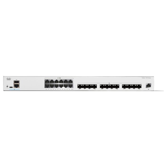 Cisco CATALYST 1300 Switch Gestionado L2/L3 12-Port 10GE Ethernet Montaje en Rack