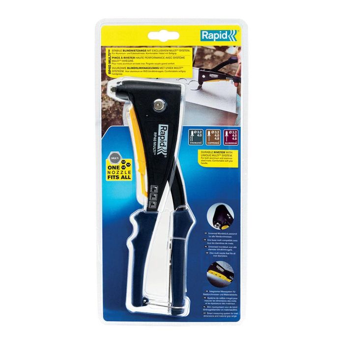 Rapid Remachadora manual RP40 Multi con boquilla exclusiva y calibrador inteligente 5001125 4 Rapid Remachadora manual RP40 Multi con boquilla exclusiva y calibrador inteligente 5001125 4