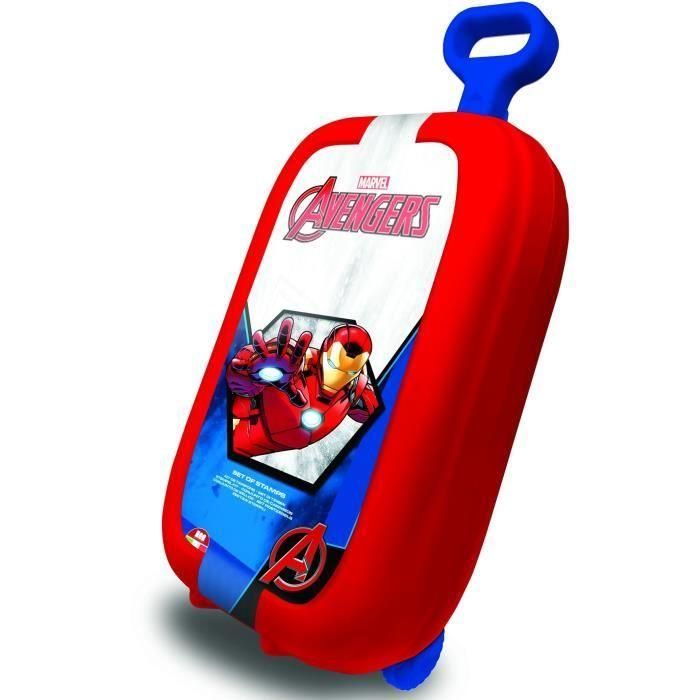 Carro - MULTIPRINT - 64153 - 7 sellos Ironman, 5 lápices, 18 rotuladores Carro - MULTIPRINT - 64153 - 7 sellos Ironman, 5 lápices, 18 rotuladores