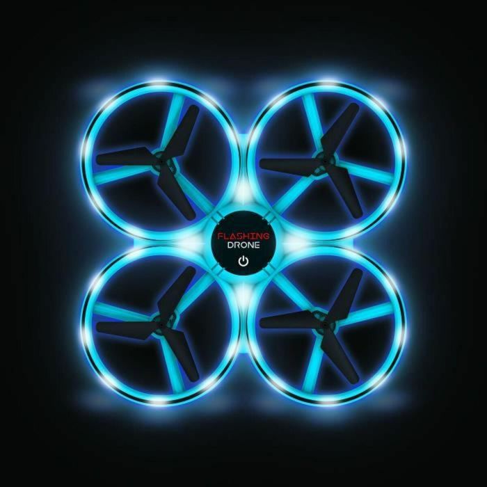 Flybotic Mini Drone con LED, Doble Mando (Clásico y Muñeca), Looping 360 y Altitud Estabilizada, Interior/Exterior 1 Flybotic Mini Drone con LED, Doble Mando (Clásico y Muñeca), Looping 360 y Altitud Estabilizada, Interior/Exterior 1