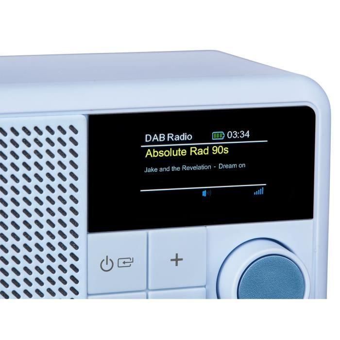 Medion AAAQH12606 Mini Radio Portátil DAB/FM Mono 2W RMS Azul 4 Medion AAAQH12606 Mini Radio Portátil DAB/FM Mono 2W RMS Azul 4