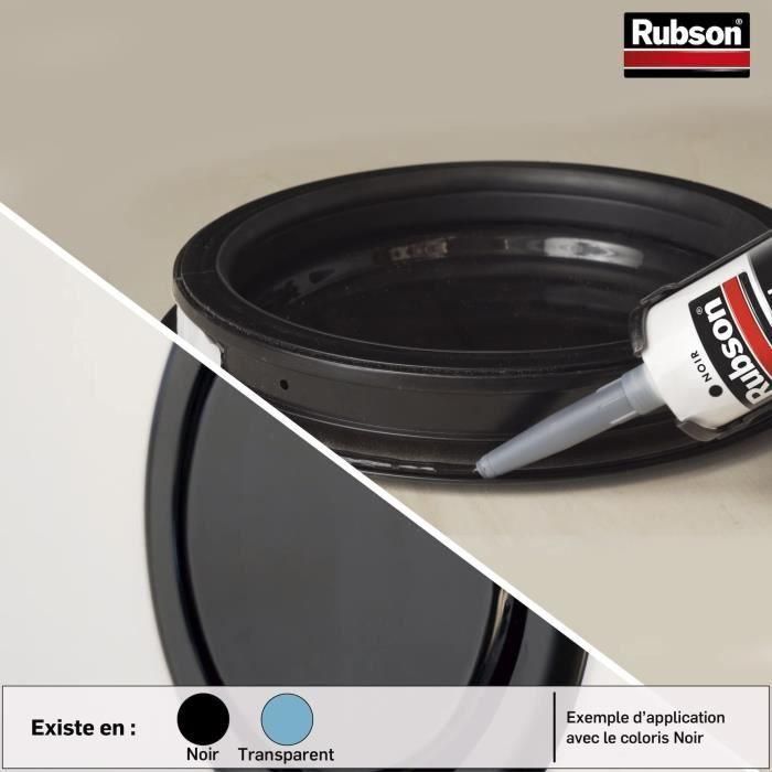 Sellador negro especial para embarcaciones a motor - 280ml - RUBSON 1