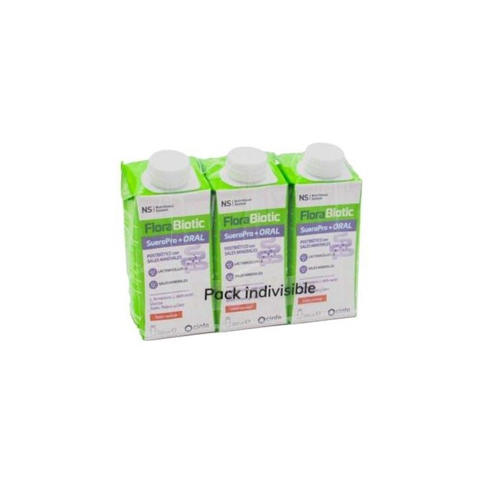 NS Florabiot Sueropro+ Sabor Naranja 3x200 ml