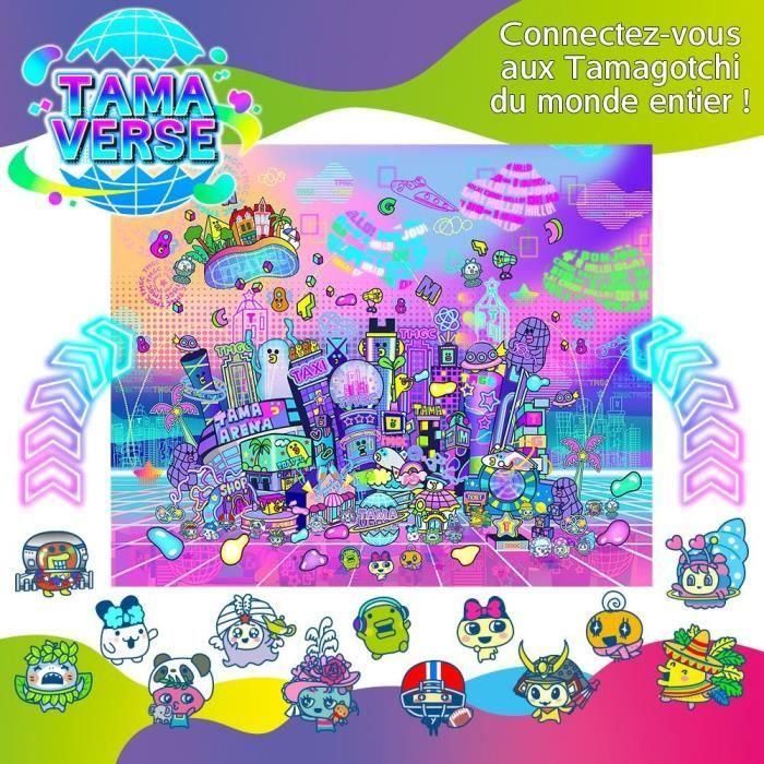 Bandai 43351 Tamagotchi Uni Mascota Virtual con Pulsera de Reloj - Modelo Rosa 5