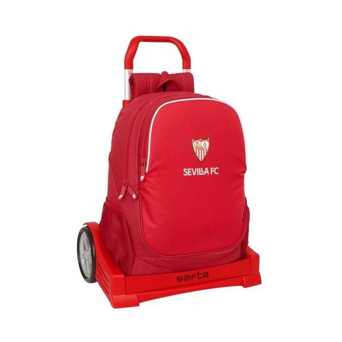 Mochila Safta Mod. 665 Con Carro Evolution Resistente Al Agua Sevilla F.C. 430x320x140 mm Mochila Safta Mod. 665 Con Carro Evolution Resistente Al Agua Sevilla F.C. 430x320x140 mm