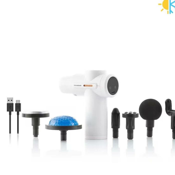 Pistola de Masaje Muscular con Frío y Calor Hokgun InnovaGoods 3