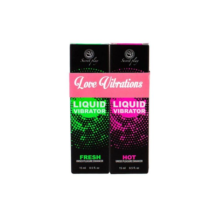 Set de Lubricantes Shine Inline Love Vibrations 15 ml x 2 Set de Lubricantes Shine Inline Love Vibrations 15 ml x 2
