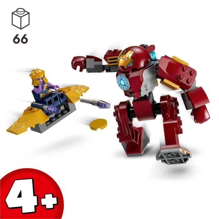 LEGO 76263 Marvel Hulkbuster vs. Thanos de Iron Man - Juguete de Superhéroe basado en Avengers: Infinity War 1