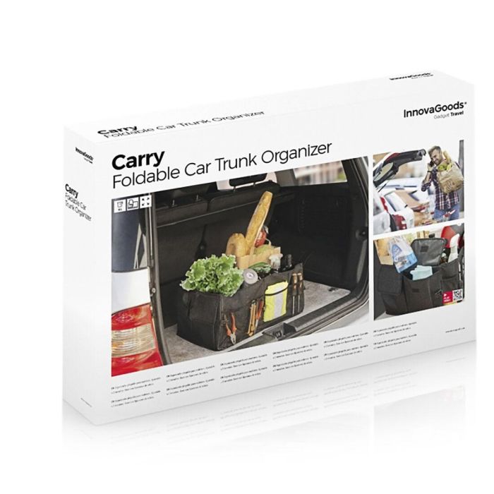Organizador Plegable para Maletero de Coche Carry InnovaGoods 1 Organizador Plegable para Maletero de Coche Carry InnovaGoods 1
