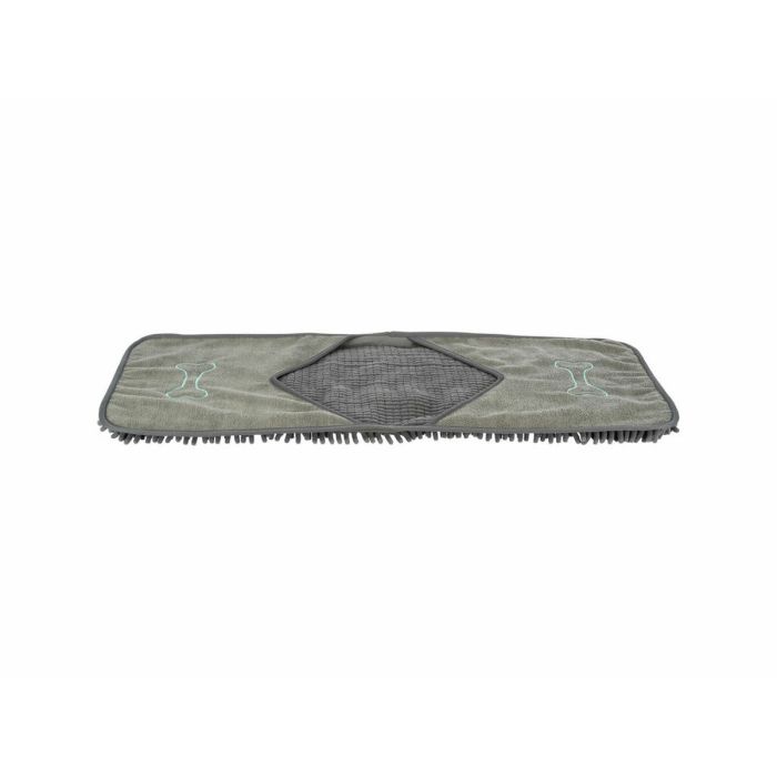 Toalla de Microfibra Trixie Gris 78 × 32 cm 5 Toalla de Microfibra Trixie Gris 78 × 32 cm 5