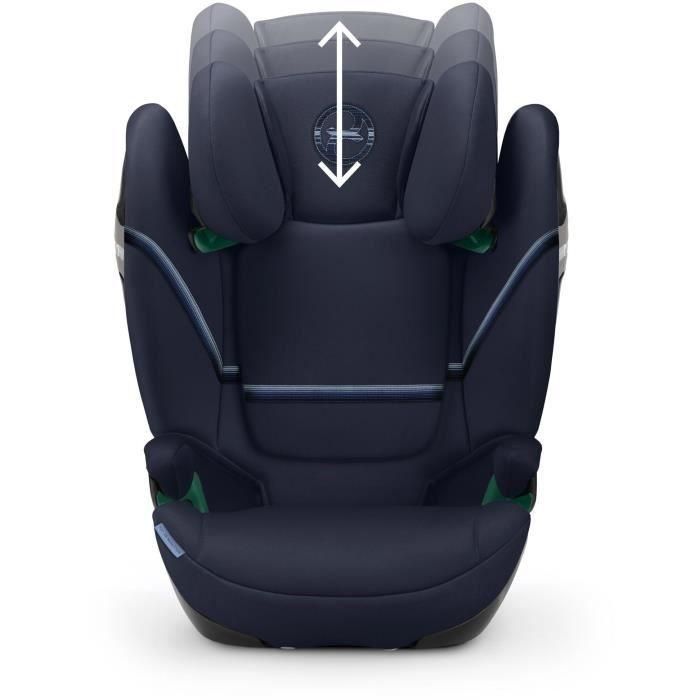 Silla de coche CYBEX SOLTUION S2 i-Fix - Grupo 2/3 - Cinturón de seguridad - Orientada hacia la marcha - Azul Océano 3 Silla de coche CYBEX SOLTUION S2 i-Fix - Grupo 2/3 - Cinturón de seguridad - Orientada hacia la marcha - Azul Océano 3