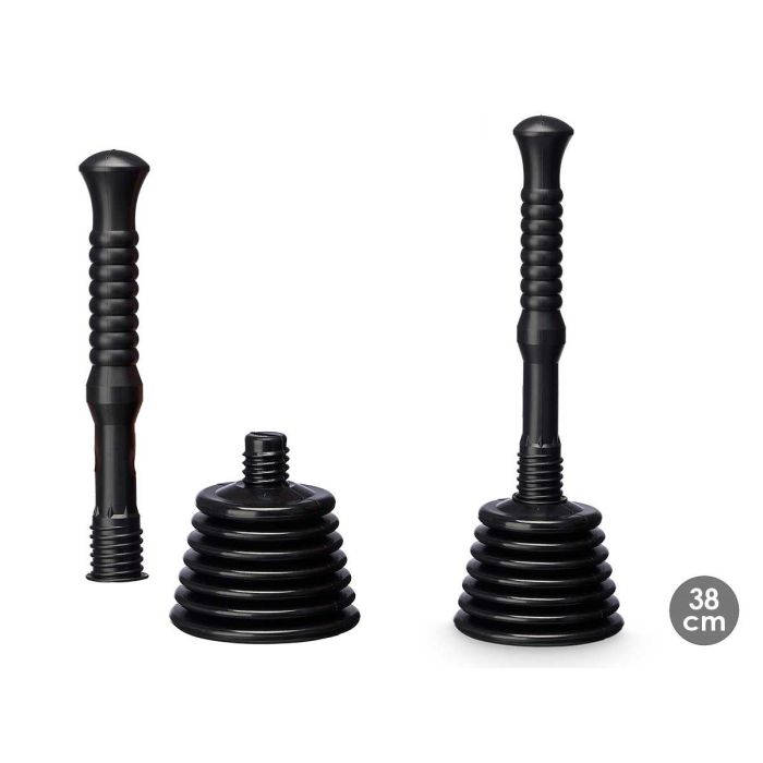 Arte Regal Desatascador Mango Negro 12.5x37.5x12.5 cm (24 Unidades)
