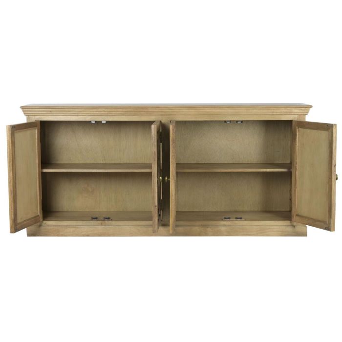 DKD Home Decor Buffet Toscana Madera Maciza de Mango Natural 200 x 45 x 90 cm 8