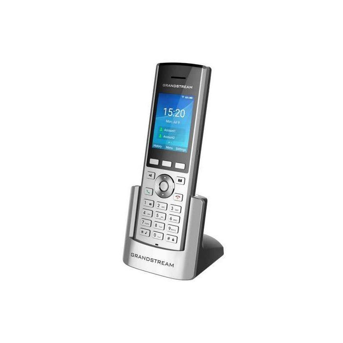 Grandstream WP820 Teléfono WiFi Inalámbrico Portátil Dual Band HD Voz Dual-MIC Bluetooth 7.5h Batería Soporte Roaming Empresas 0 Grandstream WP820 Teléfono WiFi Inalámbrico Portátil Dual Band HD Voz Dual-MIC Bluetooth 7.5h Batería Soporte Roaming Empresas 0