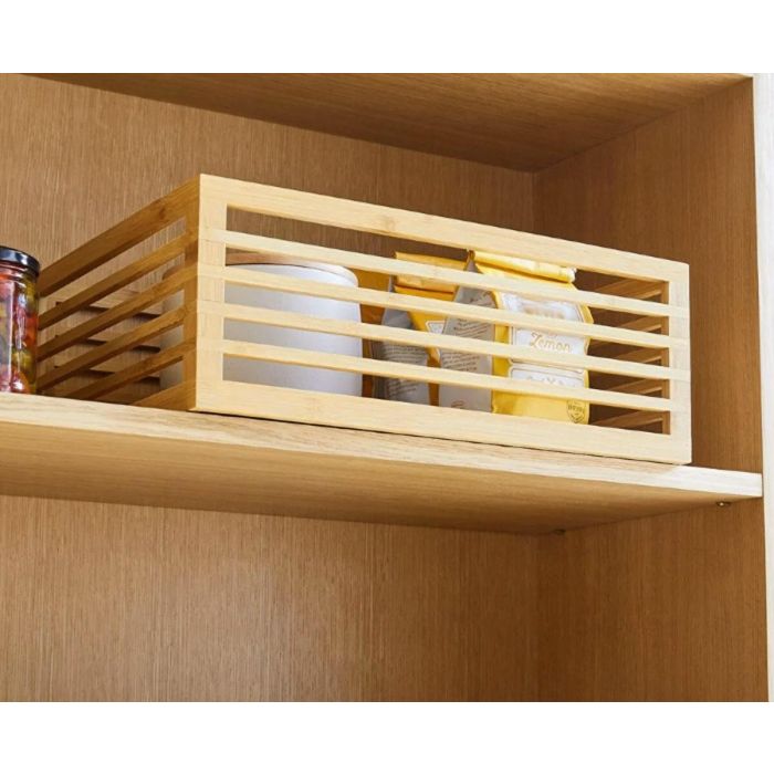 Set de 3 Cajas de Bambú para Organizar - Confortime (4 Cajas) 3 Set de 3 Cajas de Bambú para Organizar - Confortime (4 Cajas) 3
