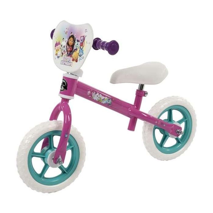 Bicicleta sin pedales gabby dollhouse 10" ( mas de 2 años) 1