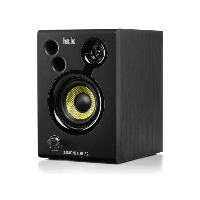 Hercules 4780885 Altavoces para DJ Monitor 32 Alámbrico Negro 30W 2