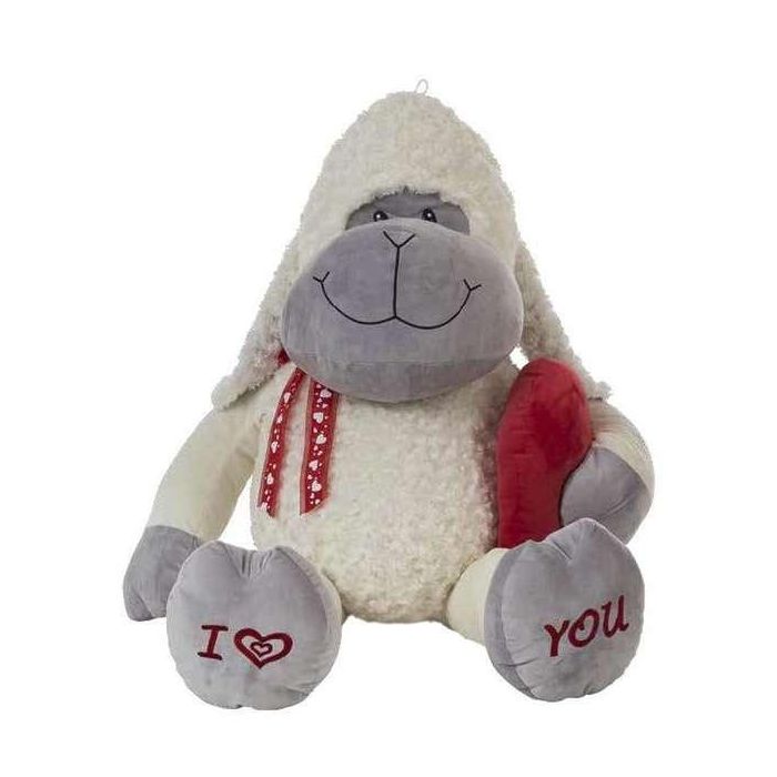 Peluche oveja amour con corazón 38 cm Peluche oveja amour con corazón 38 cm