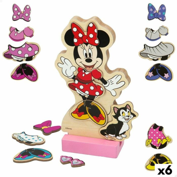 Juego de Madera Disney Minnie Mouse Juego de Madera Disney Minnie Mouse