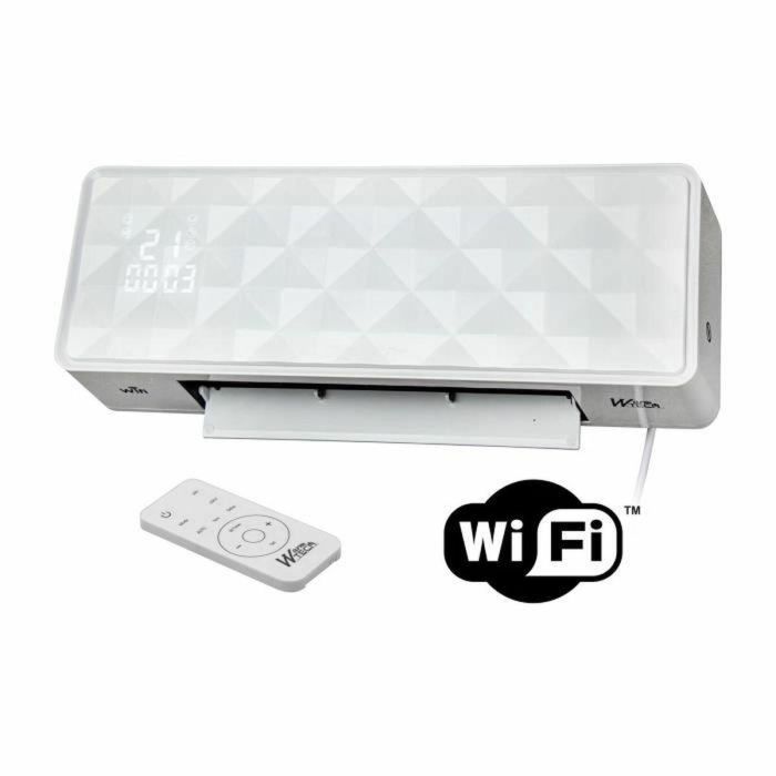 Warm Tech WAR5411074217914 Calefactor Eléctrico de Pared 2000W Cerámico WiFi 240V, hasta 50m³ Blanco 0 Warm Tech WAR5411074217914 Calefactor Eléctrico de Pared 2000W Cerámico WiFi 240V, hasta 50m³ Blanco 0