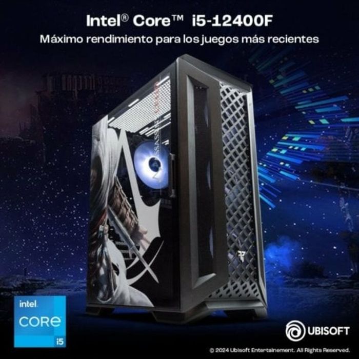 PC de Sobremesa PcCom Ready Intel Core i5-12400F 32 GB RAM 1 TB SSD Nvidia Geforce RTX 4060 4