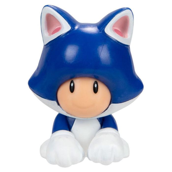 Figura Toad Felino Super Mario Nintendo 6,5cm 1