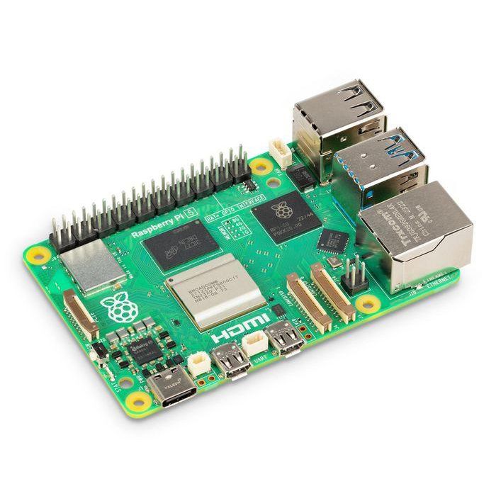 Raspberry Pi BCM2712 2.4GHz 64-bit Arm Cortex-A76, SDRAM 16GB, VideoCore VII GPU, 4Kp60 HDMI, Bluetooth 5.0, 802.11ac Wi-Fi 0 Raspberry Pi BCM2712 2.4GHz 64-bit Arm Cortex-A76, SDRAM 16GB, VideoCore VII GPU, 4Kp60 HDMI, Bluetooth 5.0, 802.11ac Wi-Fi 0
