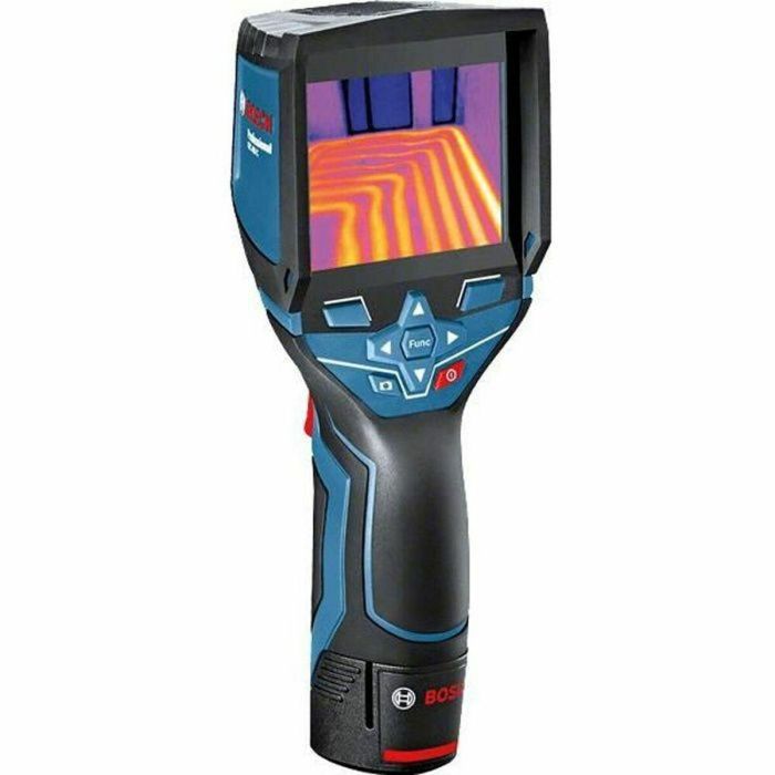 Bosch Professional GTC 400 C L-Boxx Cámara térmica con superposición de imágenes reales (19.200 px) y conexión a app Measuring Master