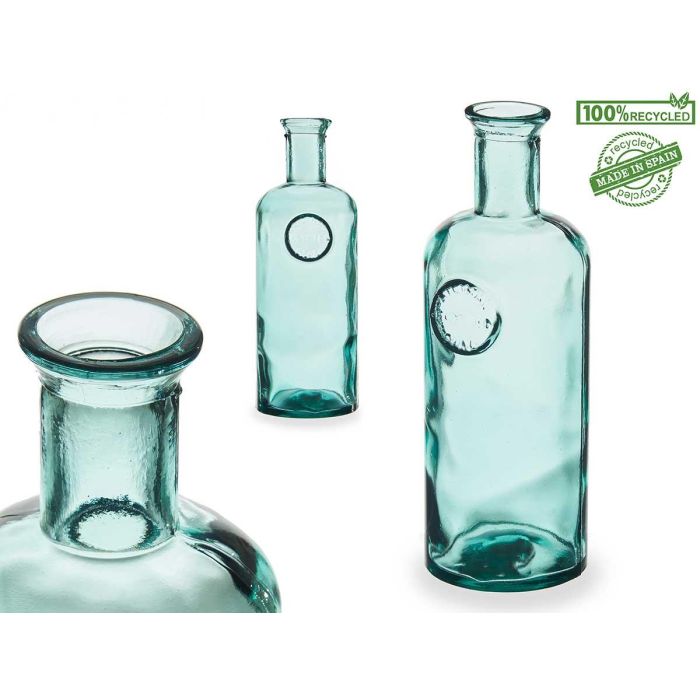 Botella Decorativa Vidrio Stamp 35Cm Med 2.5L Giftdecor (6 Unidades) Botella Decorativa Vidrio Stamp 35Cm Med 2.5L Giftdecor (6 Unidades)