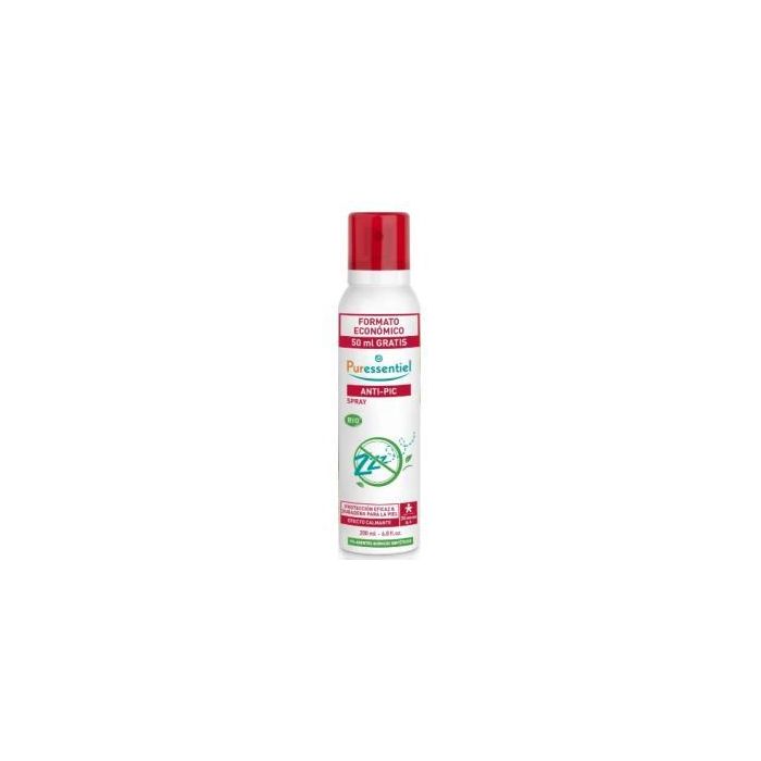 Puressentiel Antic Spray Familiar 200 ml – Antimosquitos Doble Acción Protector y Calmante con Eucalipto Limón