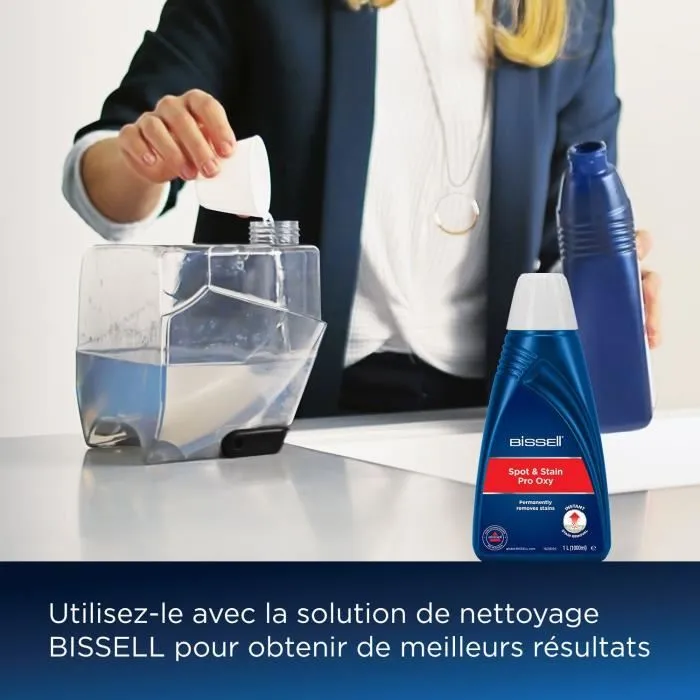 Bissell Spotclean Auto Pro Select 3730N Limpiador y Aspirador para tapicerías y alfombras con Tanque de Gran Capacidad y Largo Alcance 4