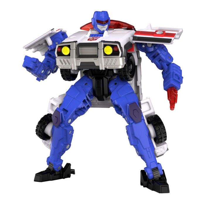 Hasbro Figura Transformers Age of the Primes Autobot Red Alert Voyager Class 17.5 cm con accesorios y articulaciones 1 Hasbro Figura Transformers Age of the Primes Autobot Red Alert Voyager Class 17.5 cm con accesorios y articulaciones 1